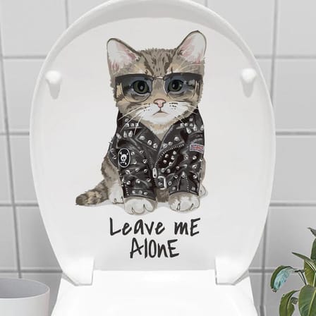 Decohandy Klozet Etiketi Lee Me Alone