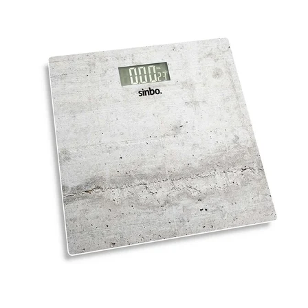 Sinbo Dijital Tartı - Beyaz Renk - 180 kg Maks Kapasite - LCD Ekran