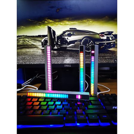 RGB Sese Duyarlı Taşınabilir Ekolayzer LED Çubuk