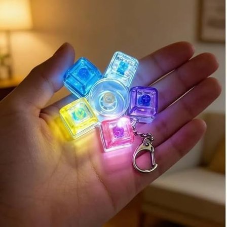 Mekanik Switch Klye Stres Çarkı - Renkli Tuşlu Fidget Oyuncak