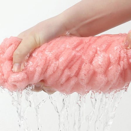 Mikrofiber Örgü Saç Kurutma Bone Hlu