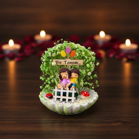 Mini Midye Teraryum - Özel Gün Hediyesi
