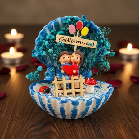 Mini Midye Teraryum - Özel Gün Hediyesi