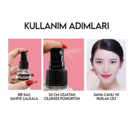 Makyaj Sabitleyici Sprey