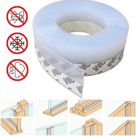 Kapı Pencere Rüzgar İzolasyon Bandı 5 metre