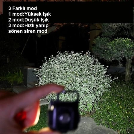 30 Ledli Mıknatıslı Mini Anahtarlık Flash Kamp Lambası