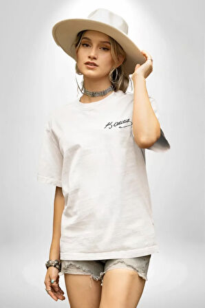 TUA MODA 30 Ağustos Unisex Baskılı T-shirt - Beyaz