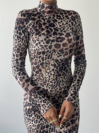 TUA MODA Astora Kadife Elbise