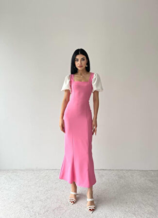 TUA MODA Alice Balon Kol Elbise