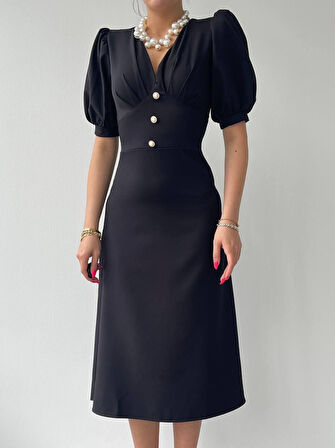 TUA MODA Linda Midi Elbise