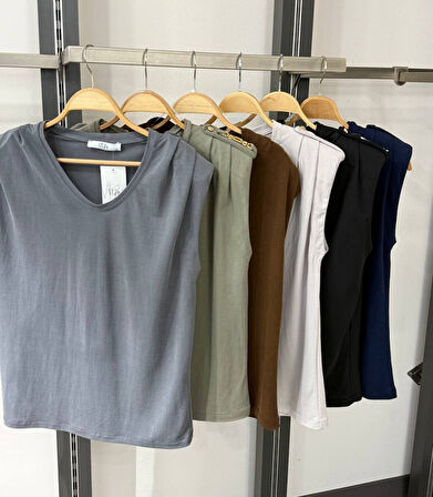 TUA MODA Kadın Vatkalı Düşük Kol Rahat Kesim İkili Takım