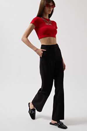 TUA MODA Bel Kemerli Pantolon