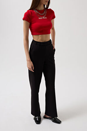 TUA MODA Bel Kemerli Pantolon