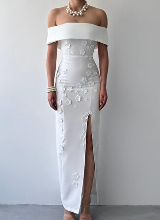 TUA MODA Cası Straplez  Elbise