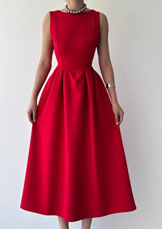 TUA MODA Bea Midi Elbise