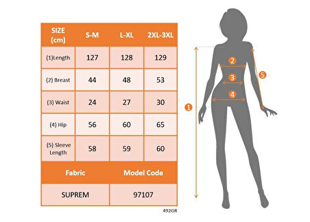 TUA MODA Kadın Uzun Kollu Kruvaze Yakalı çiçek Desenli Maksi Süprem Elbise