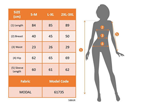 TUA MODA Kadın Uzun Kollu V Yakalı Belden Kuşaklı Puantiyeli Mini Modal Elbise