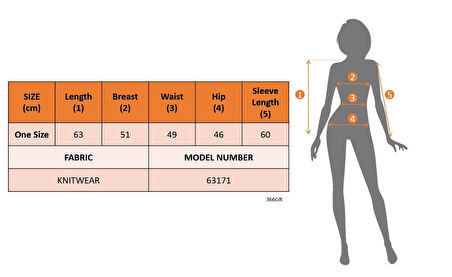 TUA MODA Kadın Uzun Kollu Bisiklet Yaka Triko Kazak