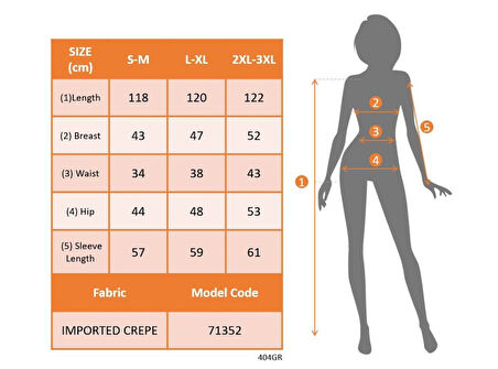 TUA MODA Kadın Uzun Kollu Kalp Yaka önden çapraz Detaylı Midi Ithal Krep Elbise