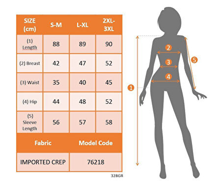 TUA MODA Kadın Uzun Kollu Kruvaze Yakalı önden çapraz Kesim Detaylı Mini Ithal Krep Elbise