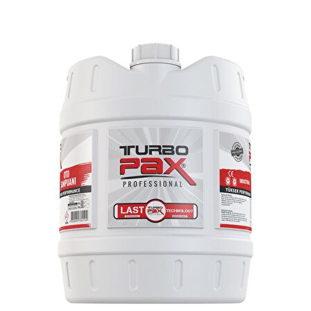 20 Kg Turbopax Fırçasız Oto Şampuanı (1/60 Konsantre)