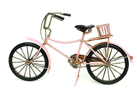Dekoratif Metal Bisiklet Vintage Biblo Hediyelik