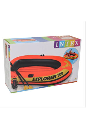İntex Explorer 300 Şişme Bot (Bot, Kürek ve Pompa) 211x117x41 Cm