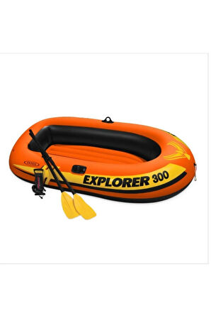İntex Explorer 300 Şişme Bot (Bot, Kürek ve Pompa) 211x117x41 Cm
