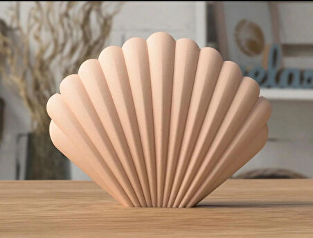 SHELL 3D MODERN TARZ BOYANABİLİR VAZO