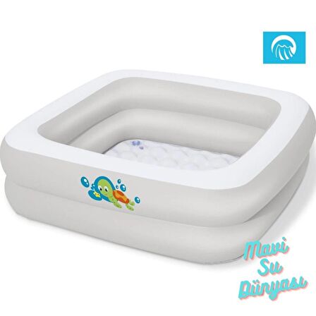 Havuz Banyo için 2 Bölmeli 86 Cm x 25 Cm - Mavi Su Dünyası