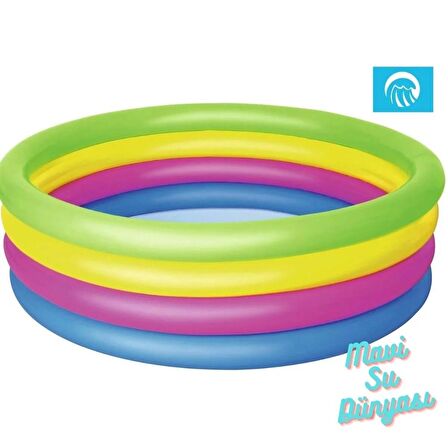 Havuz Neon Dört Bölmeli 157 Cm x 46 Cm - Mavi Su Dünyası