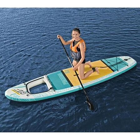 Paddle Board Hydro-Force Kürek+Pompa+Çanta - 340 x 89 Cm