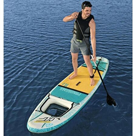 Paddle Board Hydro-Force Kürek+Pompa+Çanta - 340 x 89 Cm