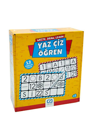 Yaz Çiz Öğren 12 Parça