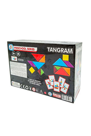 Eğitici Çocuk Tangram 63 Parça