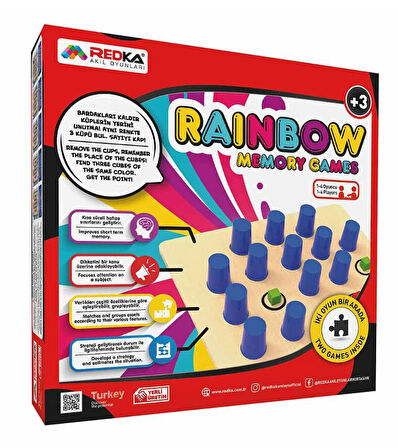 Rainbow Memory Games - Mavi Su Dünyası