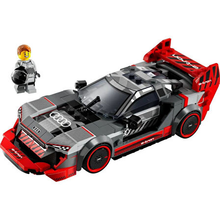 Lego 274 Parça Audi S1 E-Tron Quattro Speed Champions - Mavi Su Dünyası