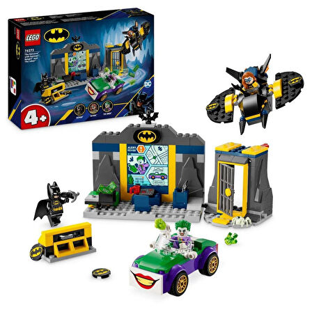 Lego 184 Parça DC Batman: Batman, Batgirl ve Joker ile Batcave - Mavi Su Dünyası