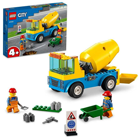 Lego 85 Parça City Beton Mikseri - Mavi Su Dünyası