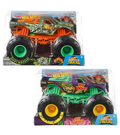 Hot Wheels Monster Trucks 1:24 Arabalar - Mavi Su Dünyası