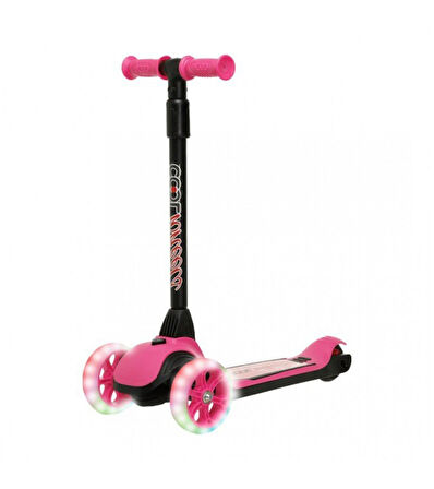 Scooter Cool Wheels Işıklı Pembe Cortix  Scooter 5+