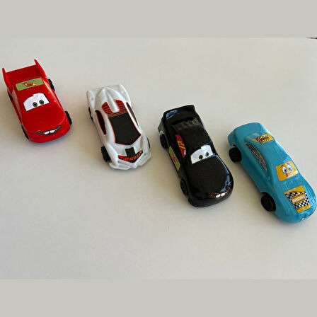 Küçük Arabalar Racer 4' li Şehir Araçları Araçlar 12 Cm' dir