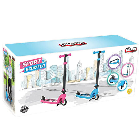 6+ Yaş Sport Scooter Çift Tekerli