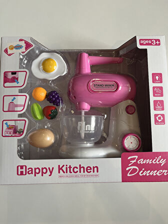 Pilli Işıklı Müzikli Mikser Oyun Seti