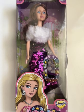 Pullu Elbiseli Havalı Bebek 30 Cm Model Oyuncak Bebek Model Bebek