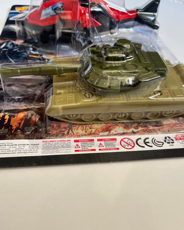 Helikopter ve Tank Seti  2'li Oyun Seti 20 Cm