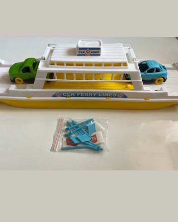 Yolcu Gemisi Araçlı Yolcu Gemisi 45 Cm Sarı Renk