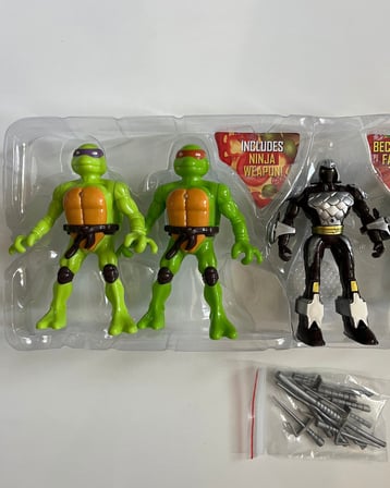 Ninja Kaplumbağa Seti 5' li Set 13 Cm Oyuncak Ninja Kaplumbağa Set