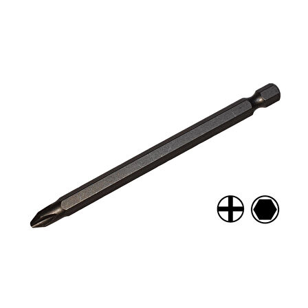 Tomax Ph2x100 Mıknatıslı Manyetik Bits Yıldız Matkap Ucu