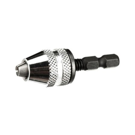 Tomax Bits Saplı Mandren Adaptörü 0.5-3.5 mm 1/4" Hex Matkap ve Şarjlı Tornavida Uyumlu